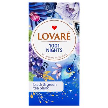 Чай чорний та зелений Lovare 1001 ніч 2г*24шт - купити, ціни на Чудо Маркет - фото 2