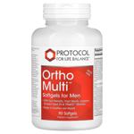 Мультивитамины и минералы для мужчин Protocol for Life Balance Ortho Multi 90 гелевых капсул