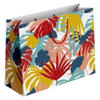 Auchan Paradise Colored Leaves Paper Bag - buy, prices for Auchan - photo 1