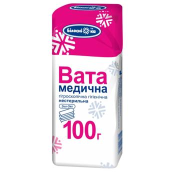 Вата Белоснежка 100г - купить, цены на Идеал - фото 1