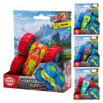 Dickie Toys Monster Flippy Car Toy 10cm