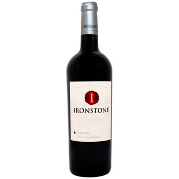Вино Ironstone Vineyards Merlot California красное сухое 14,5% 0,75л