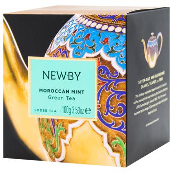 Чай зелений Newby Moroccan Mint 100г - купити, ціни на КОСМОС - фото 3