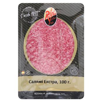 Rolfho Salami Extra Raw Cured Sliced Sausage 100g