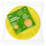 Novus Yellow Paper Plate 23cm 6pcs