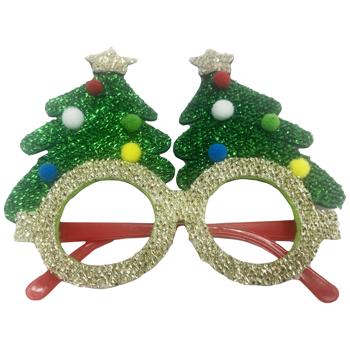 Actuel Christmas Tree Mask Glasses in assortment