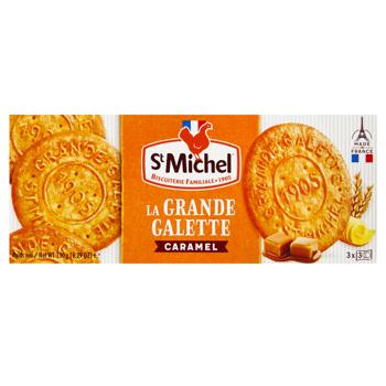 StMichel Grandes Galettess Galettes with Caramel 150g - buy, prices for Za Raz - photo 2