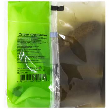 Огірки Чудова Марка корнішони 300г/500г