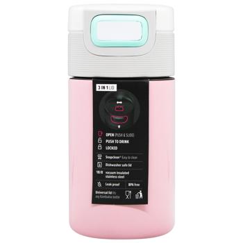 Kambukka Etna Thermal Mug 300ml Light Pink - buy, prices for MegaMarket - photo 1