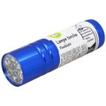 Фонарь аккумуляторный LED синий YG8672A