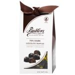 Цукерки Butlers Трюфелі з чорним шоколадом 70% 170г