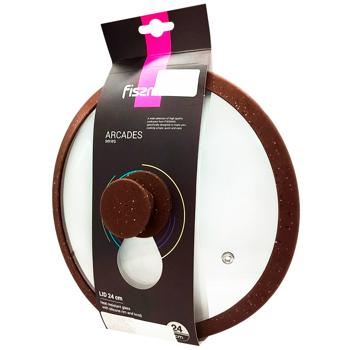 Кришка Fissman Arcades темно-коричневий 24см - купити, ціни на Восторг - фото 2