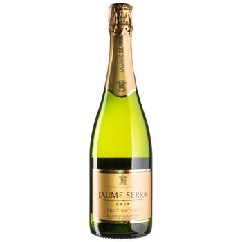 Вино ігристе Cava Brut Nature біле брют 11,5% 0,75л - купити, ціни на AlcoHub - фото 1