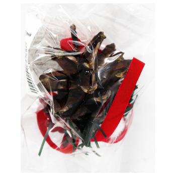 Прикраса новорічна Шишка - купити, ціни на Auchan - фото 2