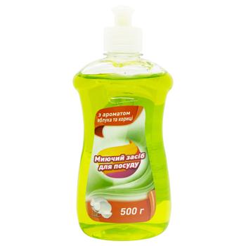 Means For Washing Dishes With Apples And Cinnamon Aroma 0.5L