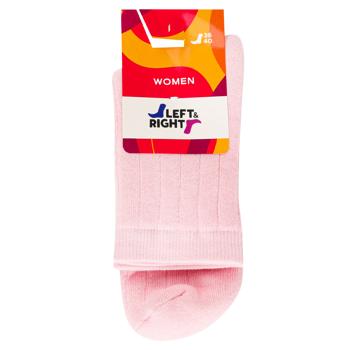 Sock Left & right pink 36-40size - buy, prices for Ideal - photo 1