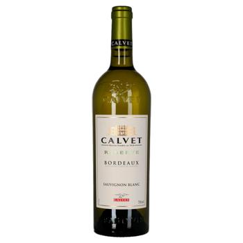 Calvet Reserve Sauvignon Blanc Bordeaux White Dry Wine 11.5% 0.75l