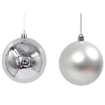 Silver Christmas Ball 3cm - buy, prices for Auchan - photo 1