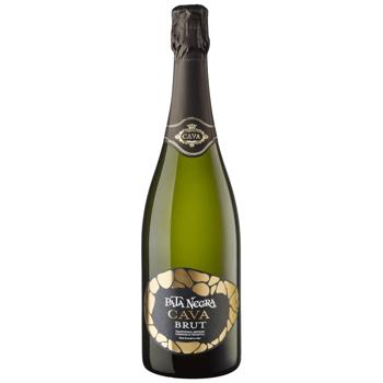 Вино ігристе Pata Negra Cava Brut біле 11,5% 0,75л - купити, ціни на Епіцентр FOOD - фото 1