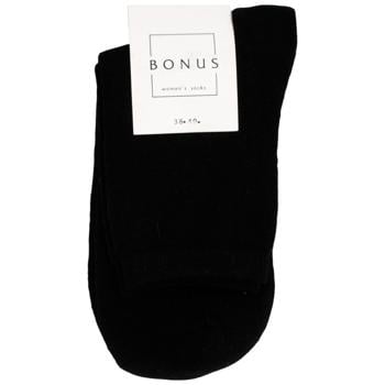 Bonus Women's Winter Terry Socks 3543 s.23-25 Black