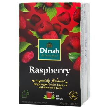 Чай чорний Dilmah Малина 1,5г*20шт - купити, ціни на - фото 3