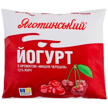Йогурт Яготинський Вишня-черешня 1,5% 400г
