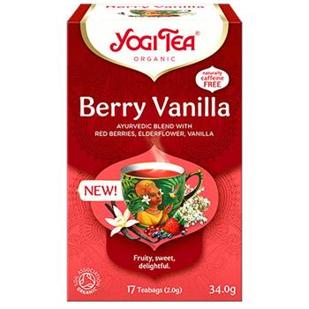 Фиточай Yogitea Berry Vanilla 2г*17шт