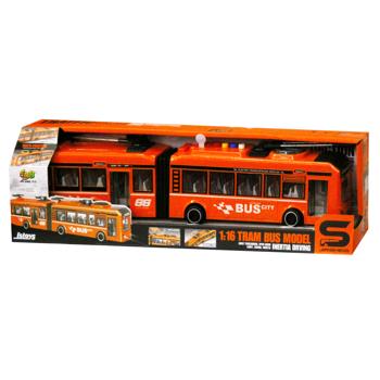 Cars S Tram Bus Toy 1:16 Orange