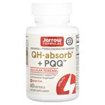 Убіхінол і пірролохінолінхінон Jarrow Formulas QH-absorb + PQQ 60 гелевих капсул