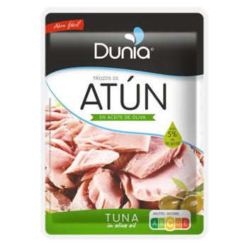 Dunia Tuna in Olive Oil 65g - buy, prices for NOVUS - photo 1