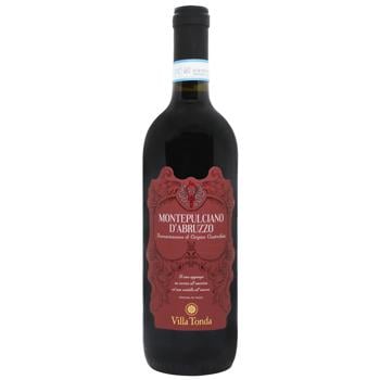 Villa Tonda Montepulciano D'Abruzzo Red Dry Wine 12.5% 0.75l - buy, prices for COSMOS - photo 1