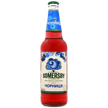 Somersby Cider with Bilberry Juice 4.7% 0.5l - buy, prices for Ideal - photo 1