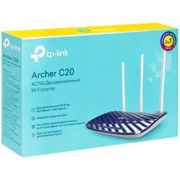 SS_РОУТЕР TP-LINK ARCHER C20 - купить, цены на Auchan - фото 1