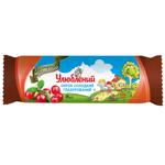 Uliublenyi Glazed Curd Snack with Cranberry Pieces 15% 36g