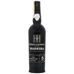 Вино мадера Henriques Finest Medium Dry 5yo полусухое белое 19% 0,5л