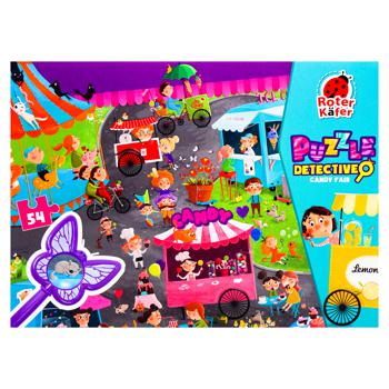 Roter Kafer Puzzle Detective Candy Fair Board Game 54 elements - buy, prices for - photo 2