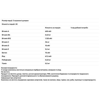Swiss Energy Healthy Growth Kid's Multivitamins and Minerals 60 gummies - buy, prices for - photo 2