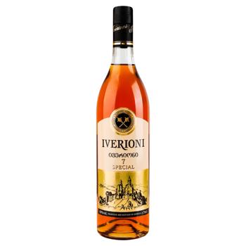 Iverioni 7 Special Brandy 0.7l - buy, prices for AlcoHub - photo 1