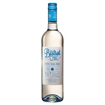 Bistrot Chic Entre-Deux-Mers White Dry Wine 11.5% 0.75l - buy, prices for MegaMarket - photo 1