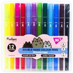 Yes Pusheen Double-sided Markers 12 Colors