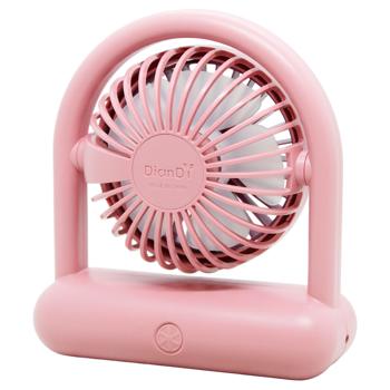 Zed Portable Desktop Mini Fan with Lamp 13.5х15.5cm