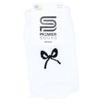 Premier Socks Women's Bow Behind Crew Socks s.23-25 White