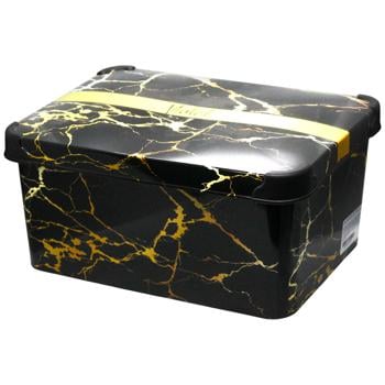 Кошик Violet House 0647 Decor Marble Black - купить, цены на Auchan - фото 1
