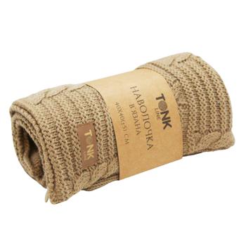 Homeline Knitted Pillowcase 40х40cm Coffee - buy, prices for - photo 2