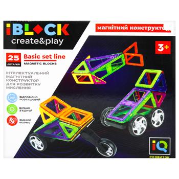 Конструктор Iblock PL-921-258 магнитный - купить, цены на - фото 3