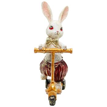 Bona Di Bunny Boy on Scooter Statuette 15x9x25cm - buy, prices for - photo 2