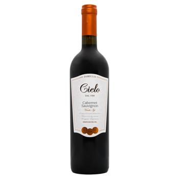 Cielo Cabernet Sauvignon Red Dry Wine 12% 0.75l - buy, prices for MegaMarket - photo 1