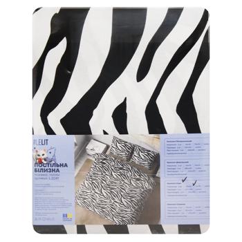 Lelit Zebra Bed Linen Set Euro 70х70cm - buy, prices for Biotus - photo 1