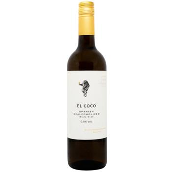 El Coco Blanco Non-alcoholic White Semisweet Wine 0.75l - buy, prices for WINETIME - photo 1