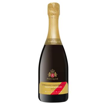 Porta Leone Conegliano Valdobbiadene Prosecco Superiore DOCG Millesimato White Extra Dry Sparkling Wine 11% 0.75l - buy, prices for NOVUS - photo 1